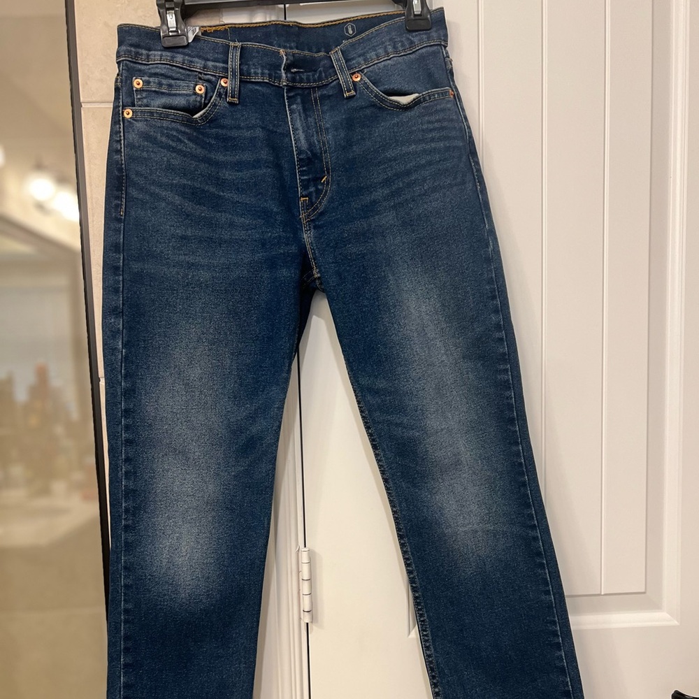 Levi's Dark Blue Straight Men's Jeans